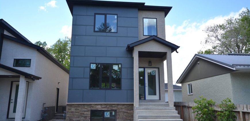 Royse Ave – Brand new luxury home in West Fort Garry