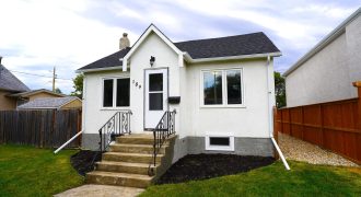 Portland Ave – Renovated St. Vital House for Sale