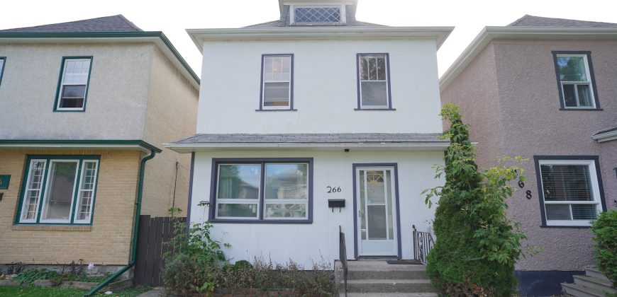 266 Bannerman Ave | Winnipeg Home with Duplex Potential