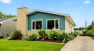 222 Stuart Avenue | Updated North Kildonan Bungalow on Rare 50 x 172 Lot